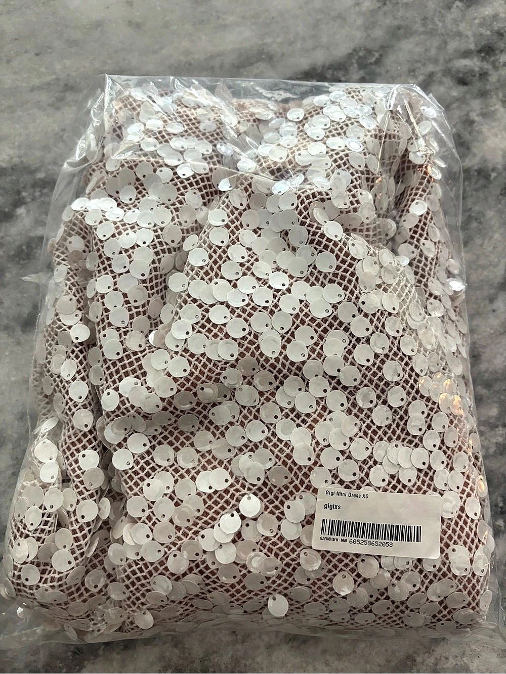 Untamed Petals Gigi Mini Dress White Small - Never Worn